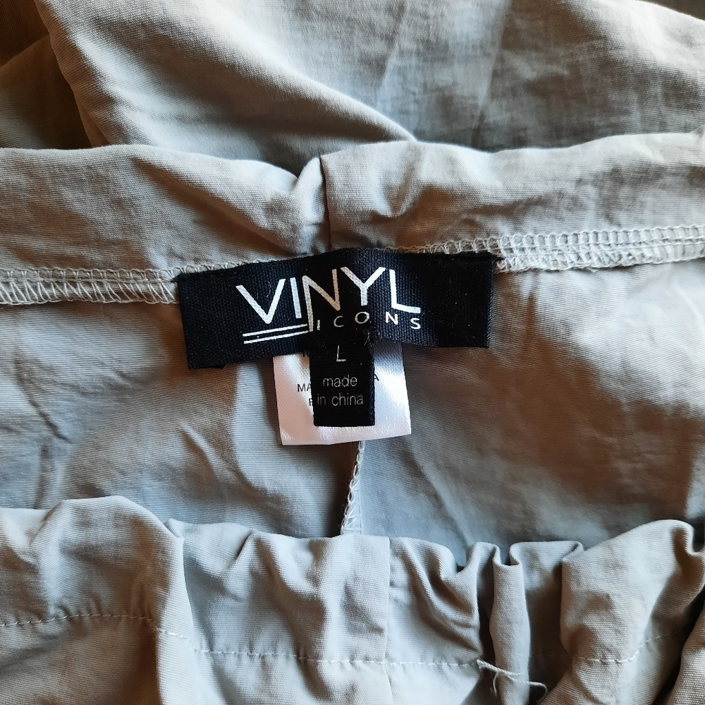 Light Gray parachute pants NWOT